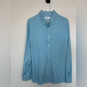 Southern Tide Light Blue Casual Button-Down Shirt